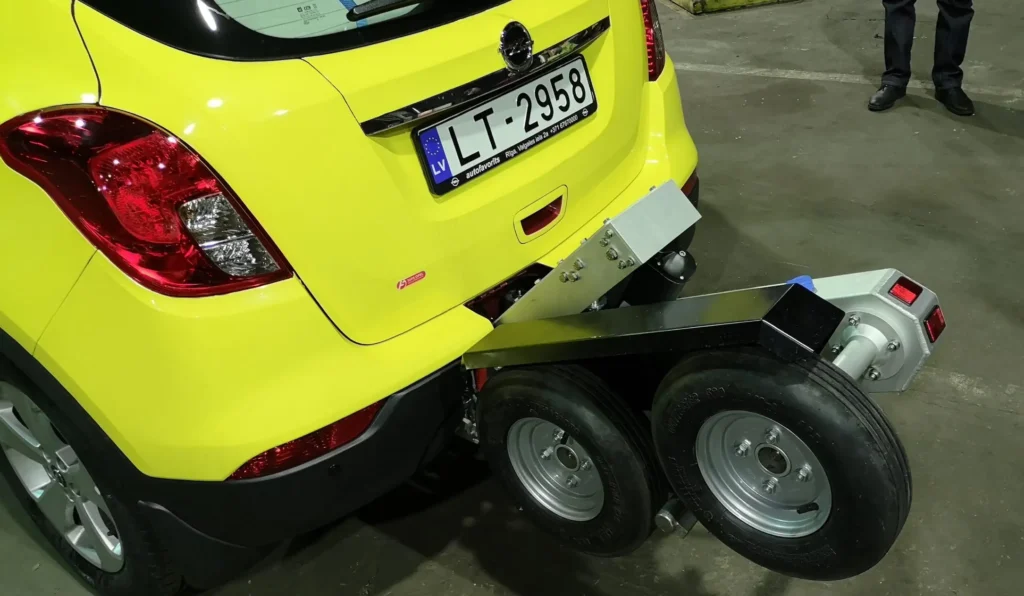 TWO_mounted on a vehicle